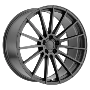 Mandrus – STIRLING – Gunmetal – 17″x8″ 25mm – All weather Wheels – 1780MAN255112G66